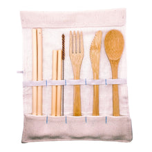 Load image into Gallery viewer, Bamboo Cutlery Kit
