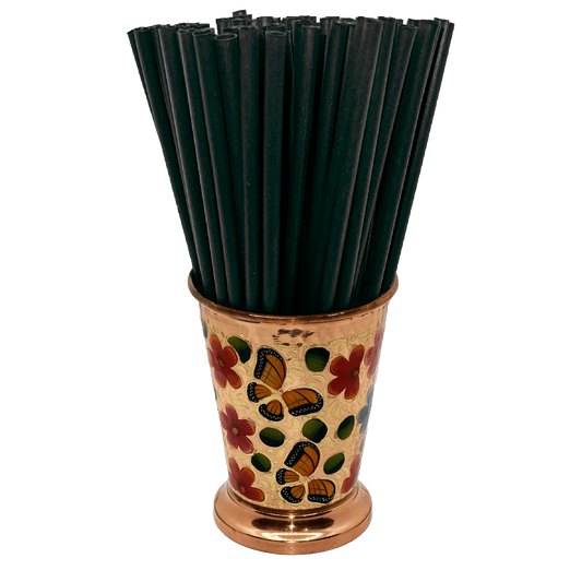 Avocado Pit Straws - Black