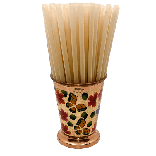 Avocado Pit Straws - Natural