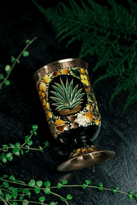 Mixing Glass « Hand Painted Agave » (Preorder)