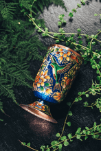 Load image into Gallery viewer, Mixing Glass « Hand Painted Colibrí Azul »
