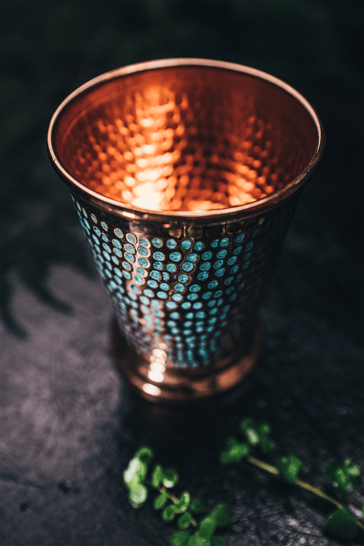 Julep « Hand-hammered verde »