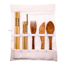 Load image into Gallery viewer, &quot;Organics We Are&quot; Cutlery Kit
