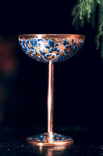 Load image into Gallery viewer, Coupette « Hand Painted Flores Azul »
