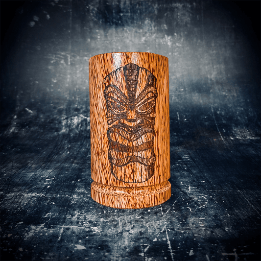 Vaso Tiki de madera de coco (edición limitada)