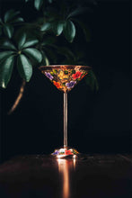 Load image into Gallery viewer, Hand Painted Martini Flores
