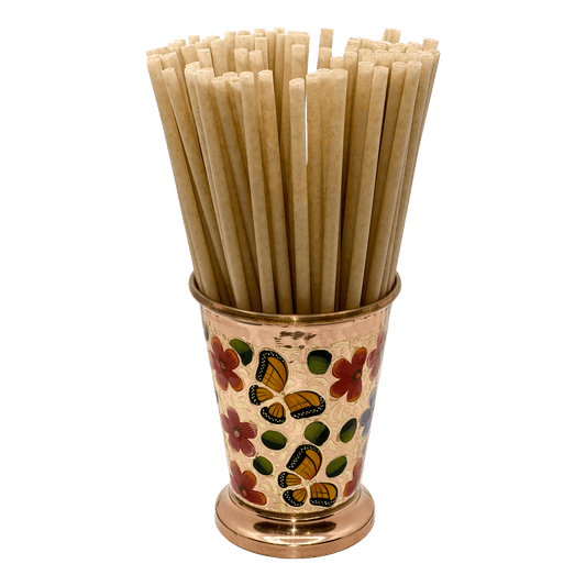 Sugar Cane Straws 20cm x Ø 6mm