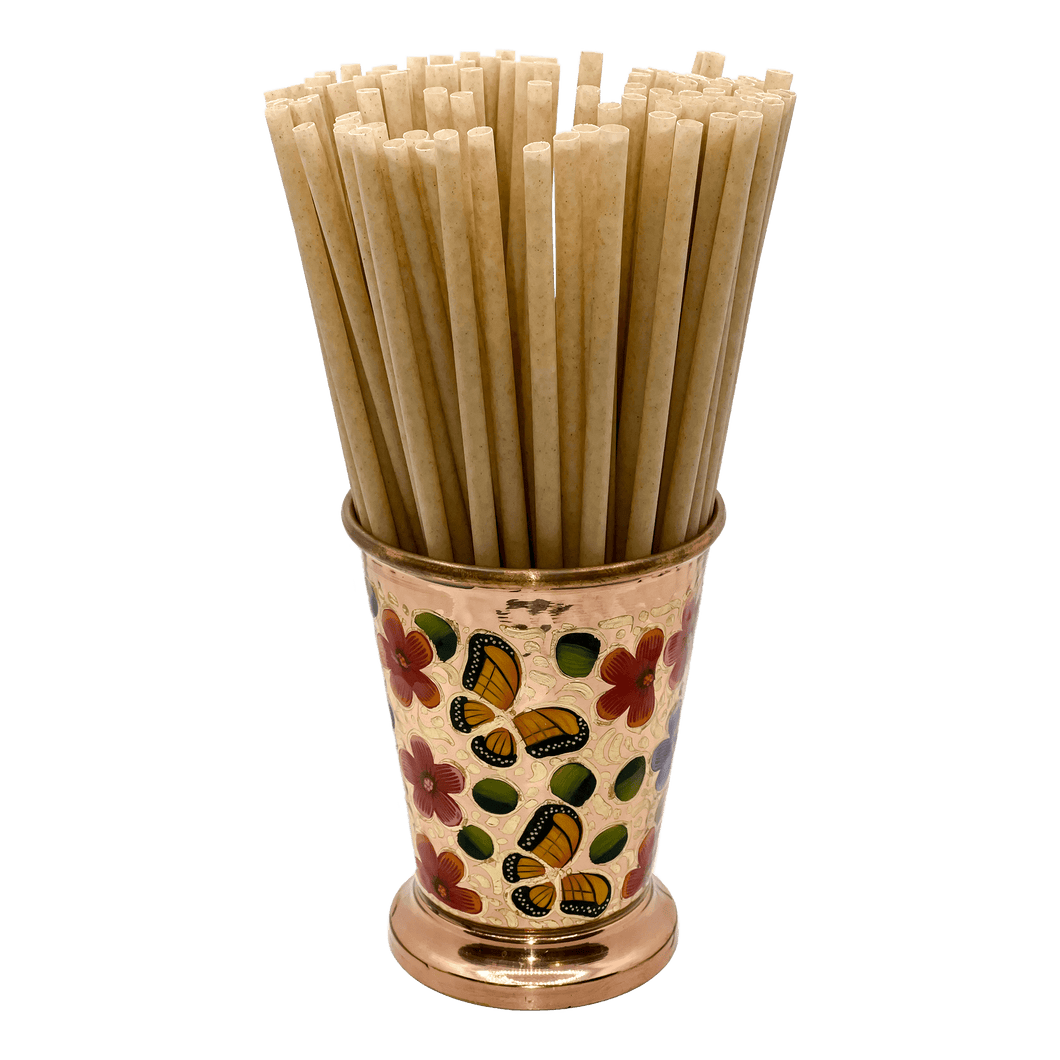 Sugar Cane Straws 20cm x Ø 6mm